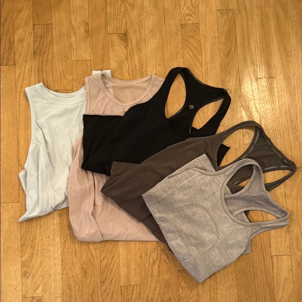 Lululemon Racerback tank tops